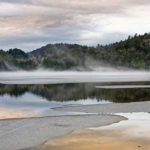 Post Pond Mist after Sunset