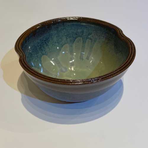 Blue-green bowl